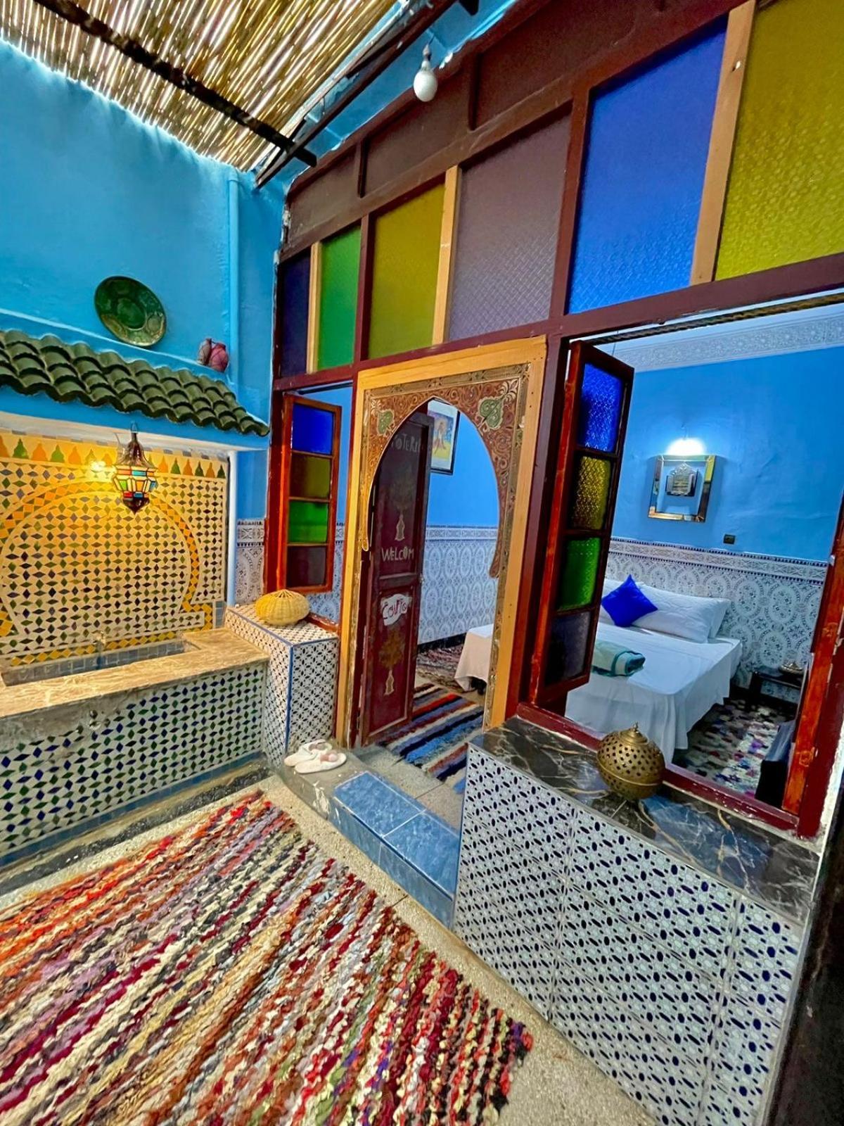 Blue Star Hostel Fez Bagian luar foto
